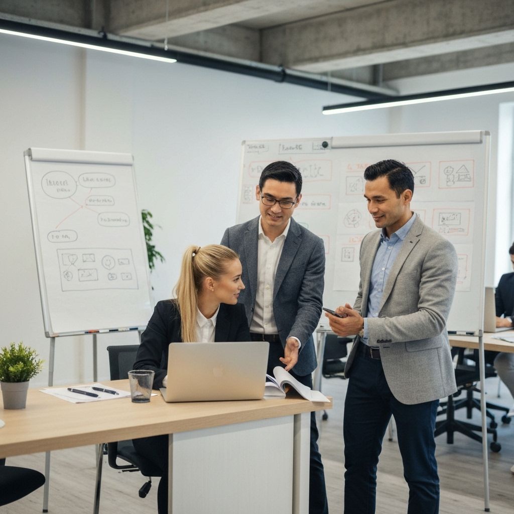 Team collaboration illustration